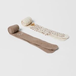 Zara Two Pack of Animal Tights